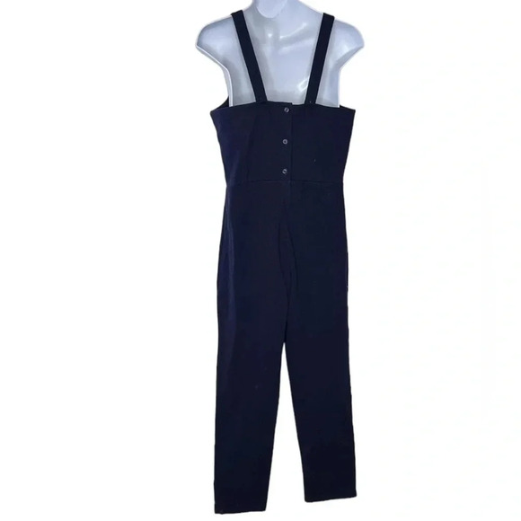 Janie and Jack Girls Navy Blue Jumpsuit Size 12 NWT - Picture 2 of 4